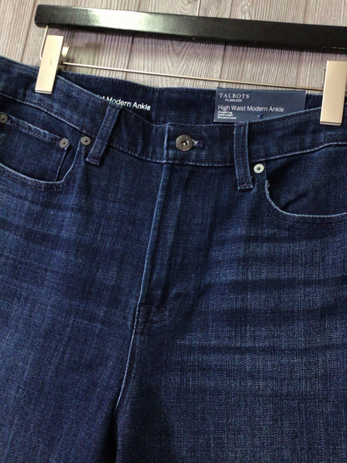 Talbots Jeans Modern Ankle Size 10 New